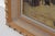 Large French Artist Signed Oil Painting on Canvas of Courtyard For Sale - Image 10 of 18