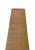 Brown Solid Teak Wood Bench With Softened Edges and Sculptural Leg Form For Sale - Image 8 of 8