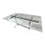 Hugh Acton Chrome and Steel Desk or Table Base For Sale
