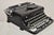 Art Deco Early 20th Century Royal Model O Touch Control Glossy Black Portable Manual Typewriter in Case For Sale - Image 3 of 12