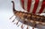 Hand-Carved Viking Longship Model - Nautical Statement Decor for Coastal & Modern Interiors For Sale - Image 13 of 15