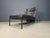 Black Vintage Black Leather Chaise Longue attributed to Peter Mally for Cor, 1990s For Sale - Image 8 of 13
