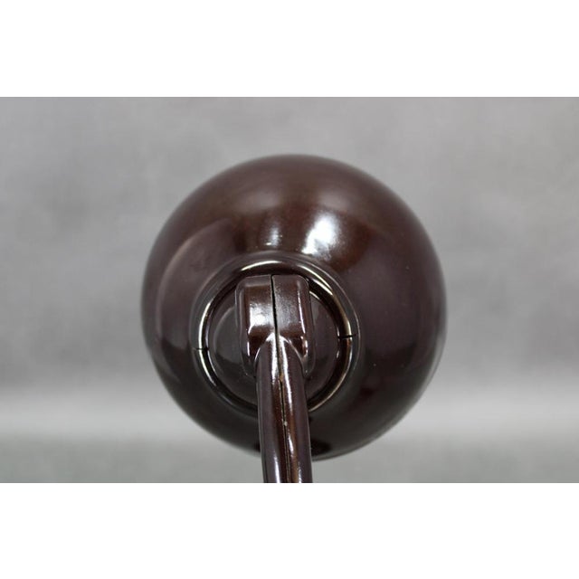Bauhaus Bakelite Model 11126 Table Lamp attributed to Electrosvit, 1930s For Sale - Image 10 of 15