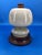 Italian Mid-Century Modern Opaline Shade Night Table Lamp, Mid 20th Century For Sale - Image 11 of 12