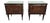 Vintage Oak Bedside Tables with Glass Tops, 1960, Set of 2 For Sale