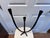 Brutalist Wrought Iron 3-Light Candelabra, Spanish Modern Style For Sale - Image 4 of 11