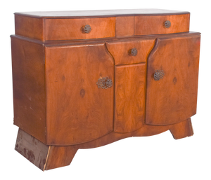 Vintage English Art Deco Sideboard, 1920