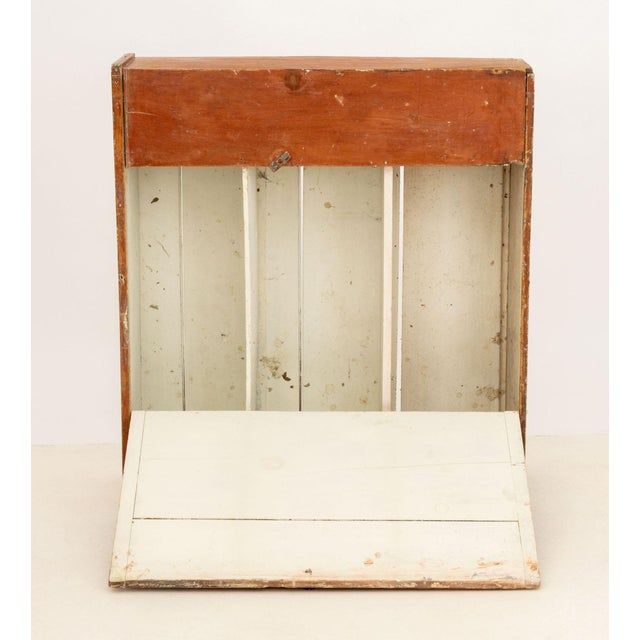 American American Primitive Painted Pine Chest, 19th Century For Sale - Image 3 of 8