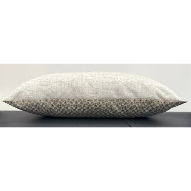 "Till the End of Time" Embroidered Pillow For Sale - Image 4 of 5