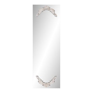 Adelard Mirror in Antique Silver For Sale