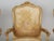 French Antique French Louis XV Style Arm Chairs in Original Fabric and Gilt Frames For Sale - Image 3 of 12