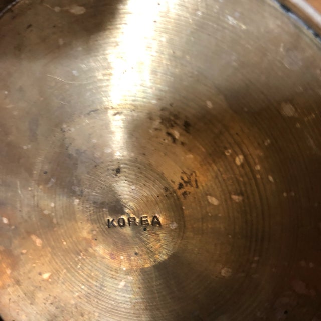 1950s Solid Brass Artist Cup For Sale In Atlanta - Image 6 of 7