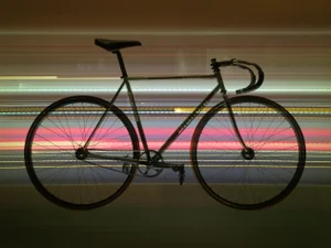 "Bicycle" Contemporary Abstract Still Life Photographic Color Print