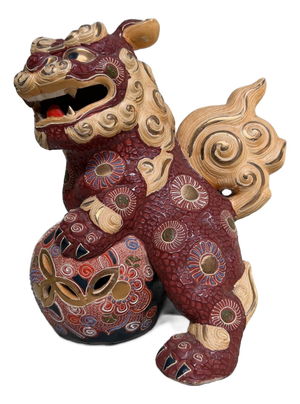 Japanese Kutani Shishi Lion, 1960-1980s