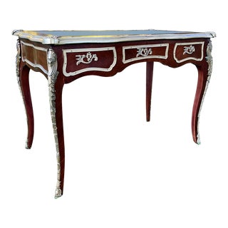 Early 20th Century French Ormolu Mounted Writing Desk For Sale