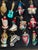32 Vintage Museum Thomas Pacconi Christmas Ornaments in Wood Box 3 Layers For Sale - Image 11 of 12