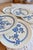 Vintage Earthenware Dessert Plates with Nancay Pattern from Gien, 1960s, Set of 6 For Sale - Image 3 of 7