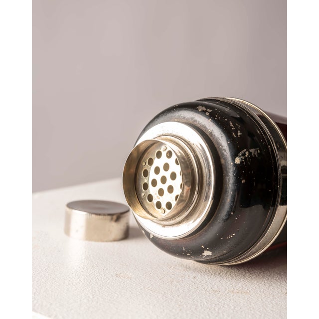 1940s Art Deco Cocktail Shaker in the style of Jean Dunand, 1940 For Sale - Image 5 of 10