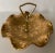 Ruffled Edge Gold Ceramic Candy Dish For Sale - Image 12 of 12