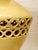 Mid-Century Modern Vintage Mid-Century Atomic Ceramic Table Lamp With Cutout Base For Sale - Image 3 of 12