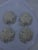 Vintage Hand-Painted Porcelain Leaf Dishes With Pink & Blue Stems - Set of 4 For Sale - Image 10 of 11