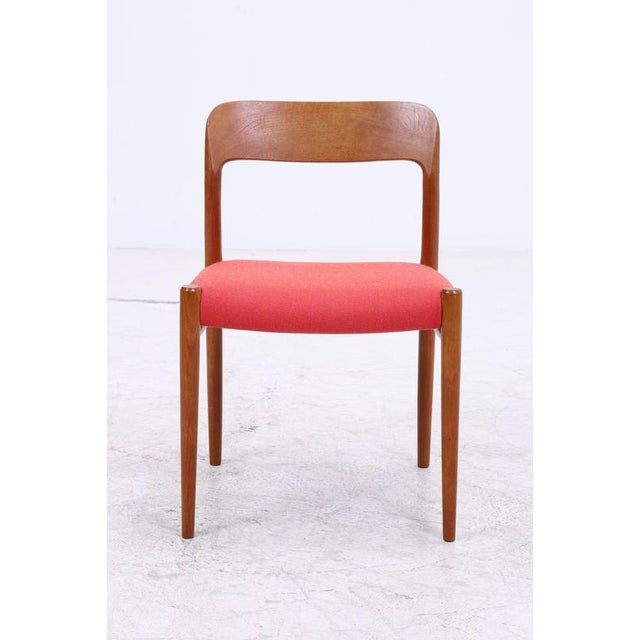 Vintage Danish Teak Model 75 Chair by Niels Otto Møller For Sale - Image 5 of 15