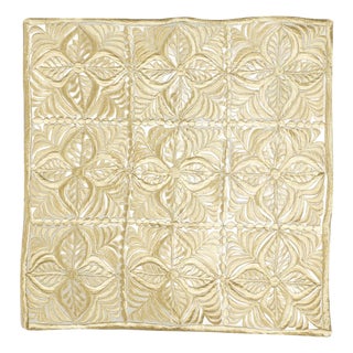 18"x18" Handmade 100% Cotton Cushion Cover. Floral Pillowcase. Lace Pillow For Sale