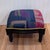 Late 20th Century French Louis XVI–Style Footstool With Espresso Finish and New Upholstery For Sale - Image 4 of 9