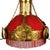 This Antique Neoclassical Gilt Bronze Sanctuary Chandelier is an exceptionally decorative lighting fixture that embodies...