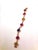 Bochic “Capri” Vintage Fancy Sapphire & Ruby Bracelet Set In 18K & Silver For Sale - Image 13 of 14