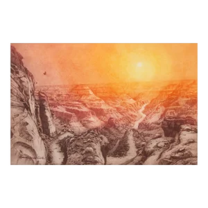 Grand Canyon I, Roy Purcell Etching