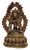 Tibetan Bronze Deity on Lotus Base For Sale