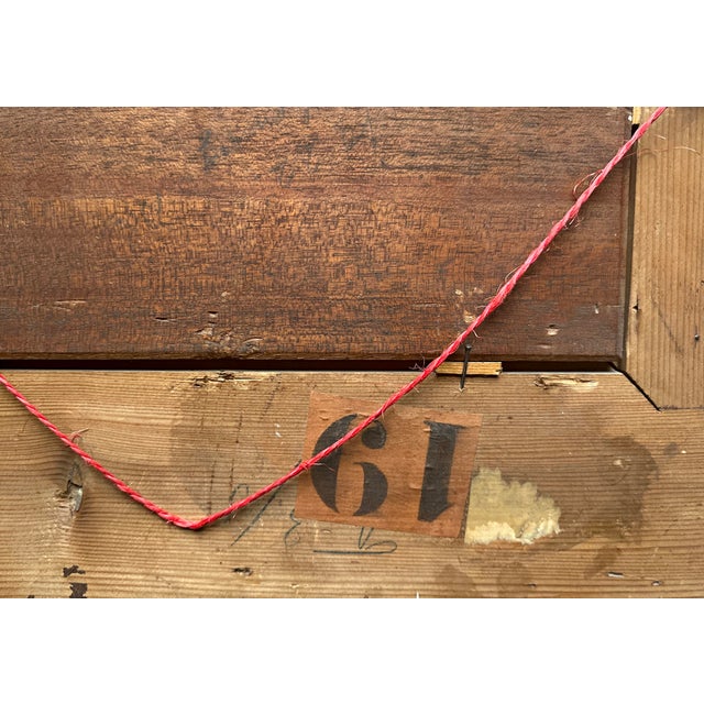 Blue Edward Riche Butler, Sommer Landscape, 1890s, Oil on Canvas For Sale - Image 8 of 9