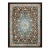 1920s Black Ground Field Flowers Cloud Bands Chinese Art Deco Room Size Rug For Sale