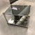 1980s Mid-Century Modern Chrome & Brass Tiered Glass End Table For Sale - Image 10 of 13