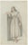 After Verburgh, Standing Woman with Staff, 1797, Chalk on Paper For Sale - Image 10 of 10