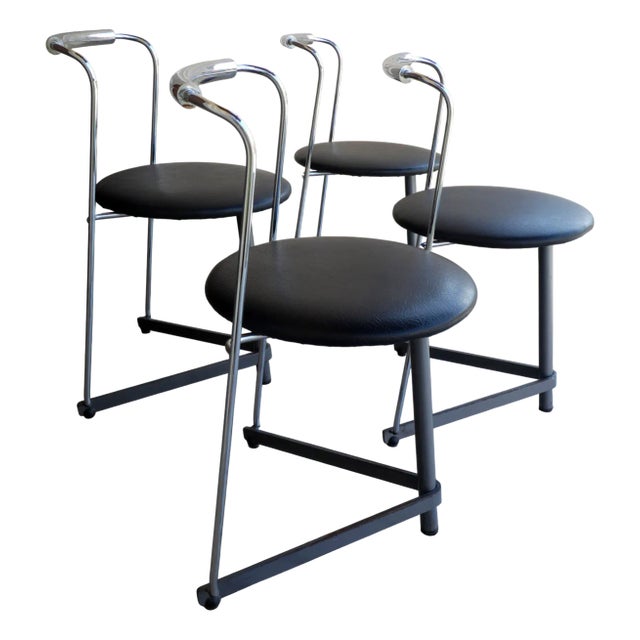 Vintage Chairs, 1980, Set of 4 For Sale