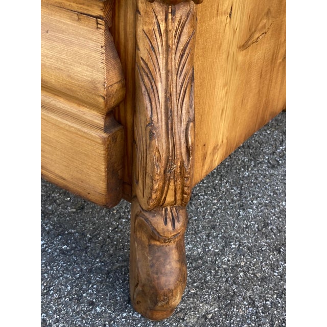 Pine Louis-Philippe Style Chest of Four Drawers For Sale - Image 9 of 14