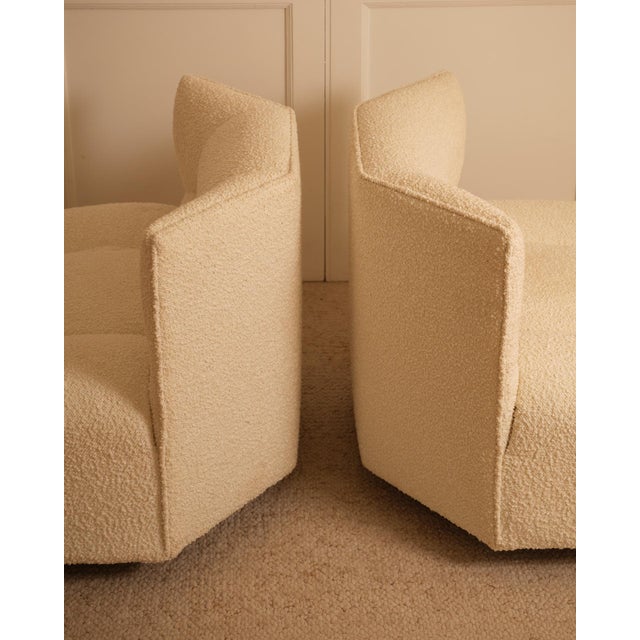 1980s Vintage French Lounge Chairs by B. Govin, 1980s, Set of 2 For Sale - Image 5 of 9