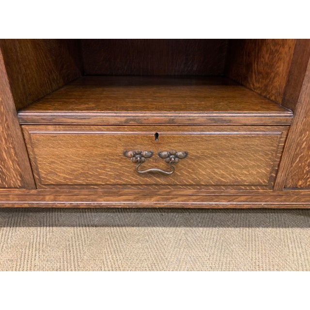 Arts and Crafts Oak Cupboard from Shapland and Petter, 1895 For Sale - Image 17 of 18