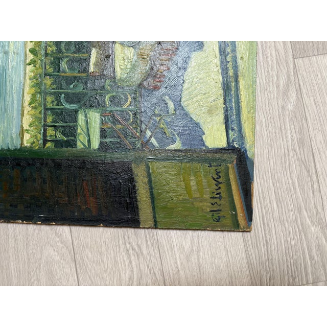 Garden Scene, 1920s-1940s, Oil Painting For Sale - Image 3 of 4