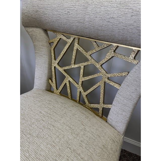 Baker Furniture Luxe Filigree Dining Side Chair- Set of 4 For Sale In Greenville, SC - Image 6 of 11