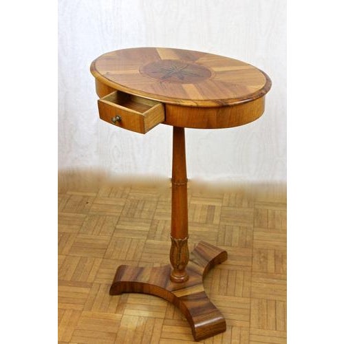Early 19th Century 19th Century Biedermeier Side Tables, 1830s, Set of 2 For Sale - Image 5 of 18