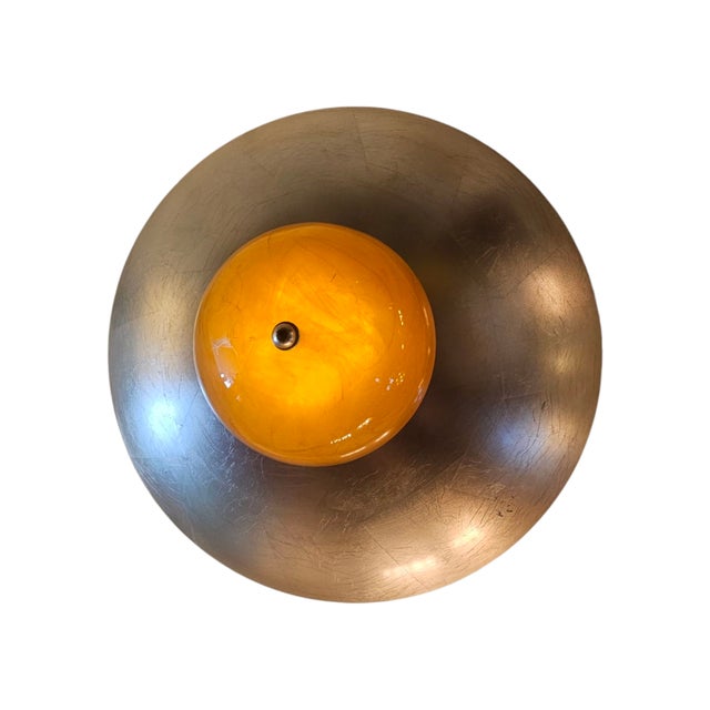 Vintage Lucite Pendant Attributed to Hivo Van Teal For Sale - Image 11 of 11