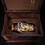 Chinese Vintage Chinese Yellow Ground Cloisonné Dragon & Phoenix Ginger Jar With Antique Lacquered Presentation Box ("Xuande" Mark) For Sale - Image 3 of 9