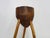 Brown Vintage Oak Tripod Butcher's Block, 1950s For Sale - Image 8 of 11
