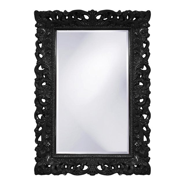 Barcelona Mirror - Glossy Black For Sale