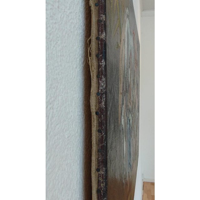 Henry Meylan, Roulotte et gitans, Oil on Canvas For Sale - Image 10 of 13