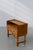 Brown Brutalist Danish Oak Bedside Table, 1970s For Sale - Image 8 of 18