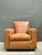 Wood Vintage Ralph Lauren Nailhead Leather Club Chair For Sale - Image 7 of 12